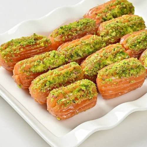 طرمبة محشية قشطة