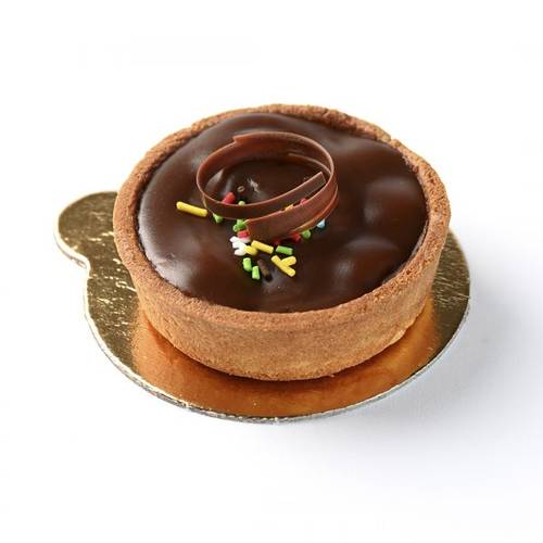 قطعة تارت بندق شوكولا