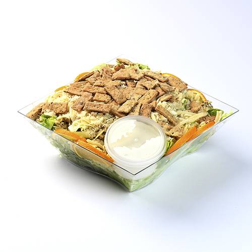 طبق بلاستيك سلطة سيزر