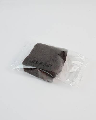 A piece of chocolate English cake