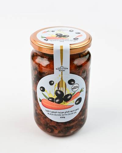 black olives with olive oil LARGE