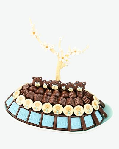 صحن شوكولا مبروك 22