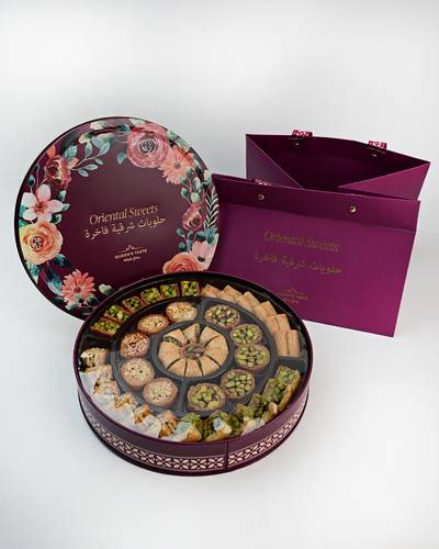 Luxury oriental sweets box