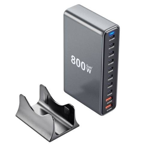 شاحن USB C سطح المكتب السريع 10 منافذ USB شحن سريع آيفون 16 15 14 سامسونج S24
