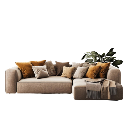 The perfect beige relaxation sofa
