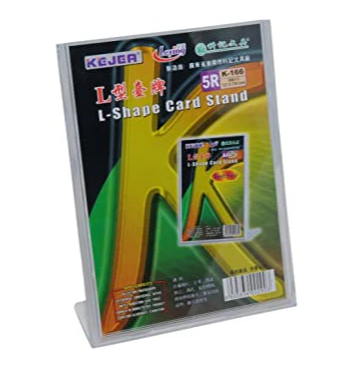 قاعدة عرض  شفاف طولية منحنية كيجيا حرف L