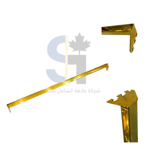 قوس عمود تيوب ذهبي 