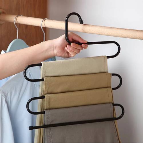 Black Plastic Scarf Hangers