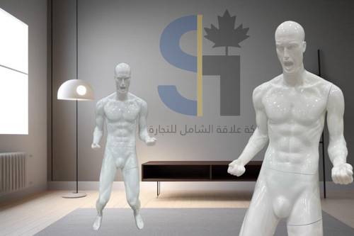 مانيكان رجالي كامل مع الراس 