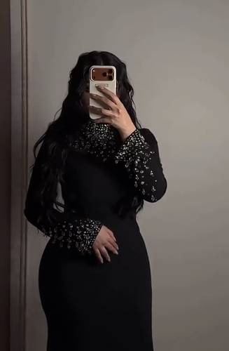 فستان كريب  