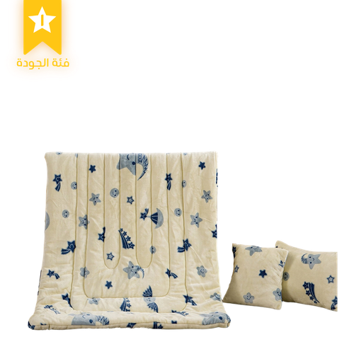  Aseel Velvet Infant Blankie - 4 Pieces - 10