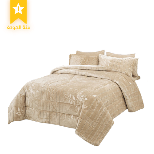 Ana Double Sized Winter Fur Bedding - 6 Piece 05