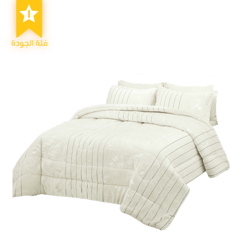 Ana Double Sized Winter Fur Bedding - 6 Piece 04