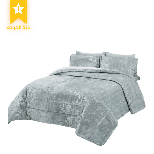 Ana Double Sized Winter Fur Bedding - 6 Piece 06