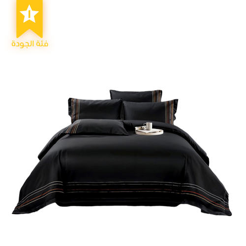 Pure Duvet Cover  - black – 6 Pieces – 02
