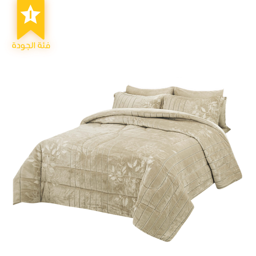 Ana Double Sized Winter Fur Bedding - 6 Piece 09
