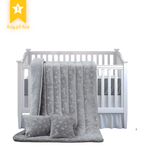 Aseel Velvet Infant Blankie - 4 Pieces - 06