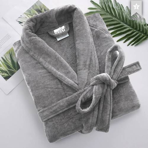  Chanel velvet robe, grey , XL