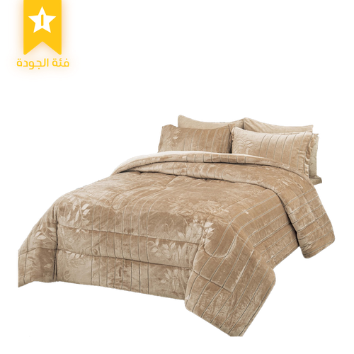 Ana Double Sized Winter Fur Bedding - 6 Piece 08