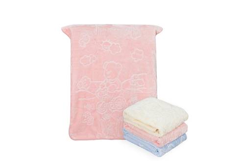  blanket baby velvet pink