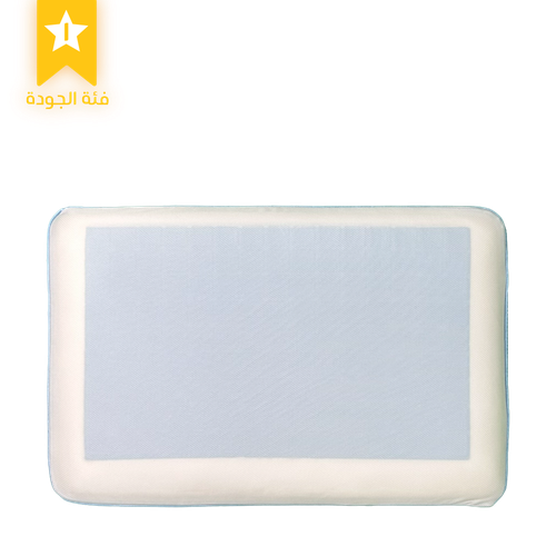 Memory foam pillow with cooling gel  