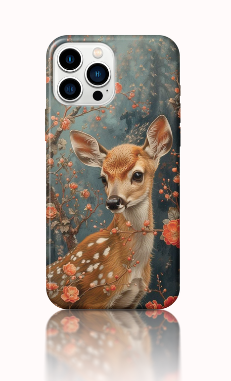 Floral Deer Case