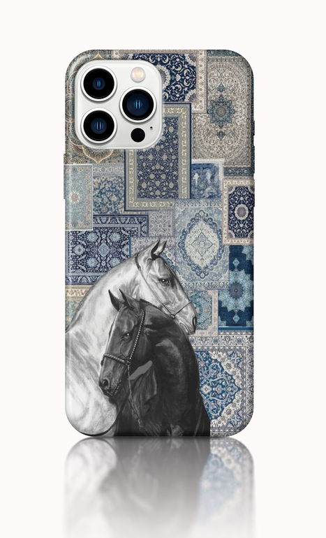 Blue Persian Horse Case