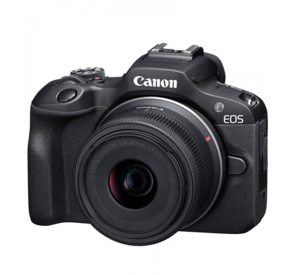 Canon EOS R100 Mirrorless Camera with 18-45mm Lens
