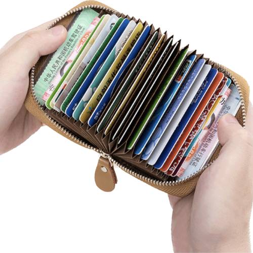محفظه بطائق جلد 