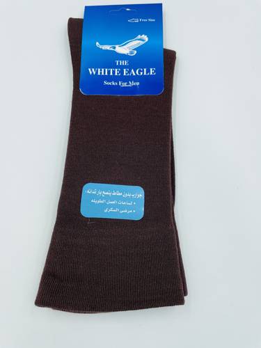 شراب شتوي قطن  لمرضى السكري WHITE EAGLE - بني غامق