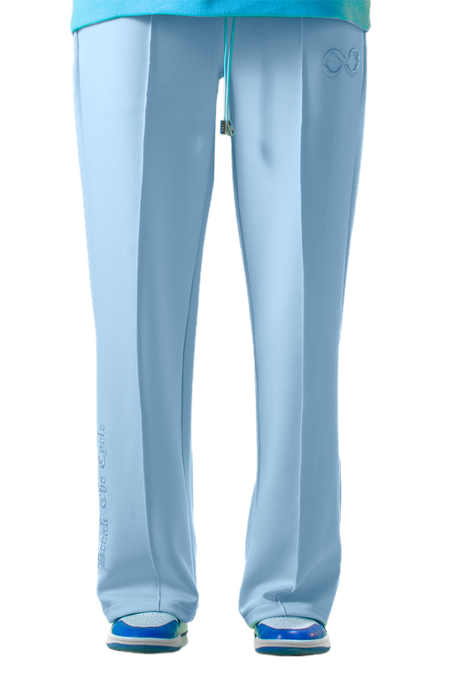 بنطال رياضي أزرق نيو مطوي - XL