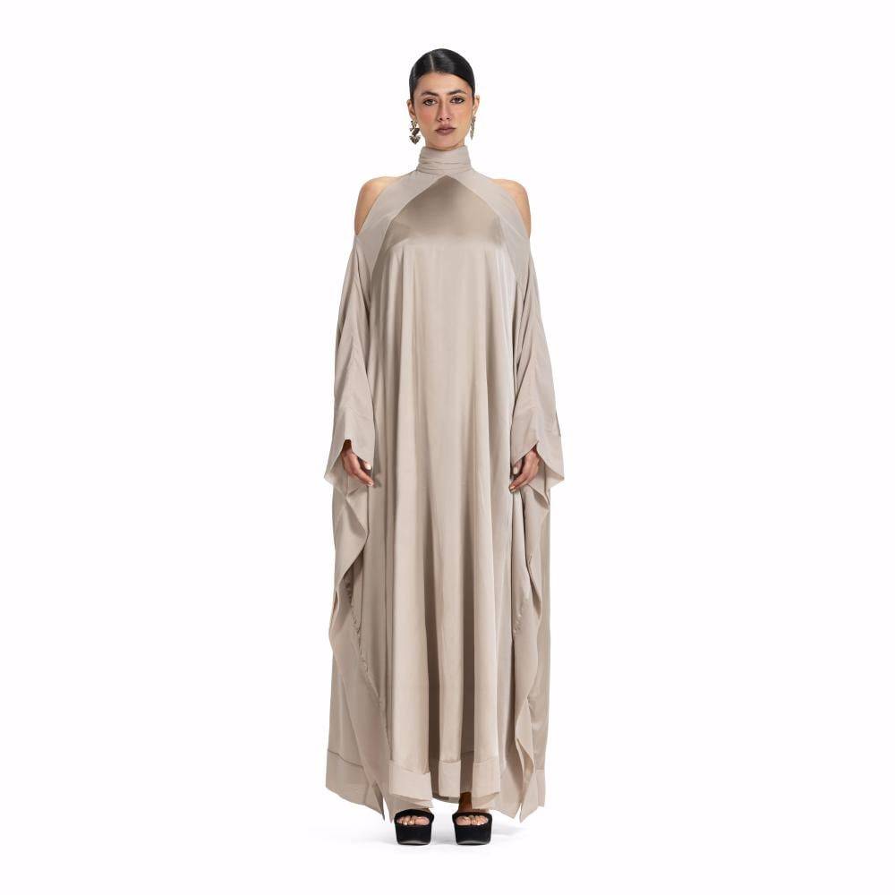 Maison Ein Signature Draped Maxi Dress