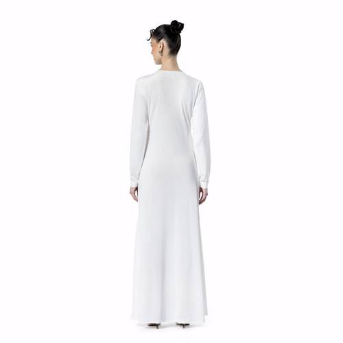 Soft Shoulder Pleats – WHITE 4