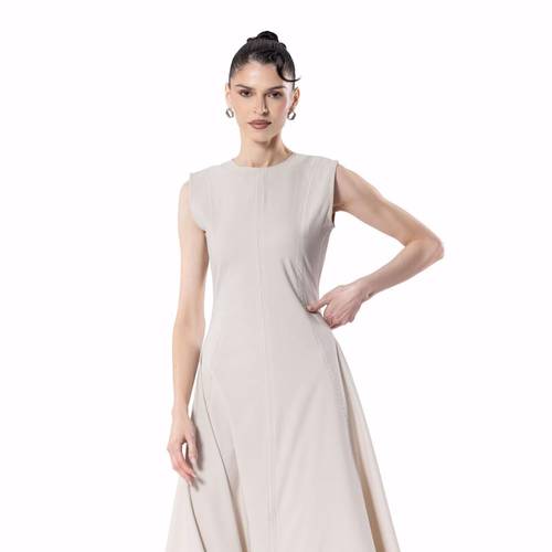 Subtle Seam Flow – BEIGE 4