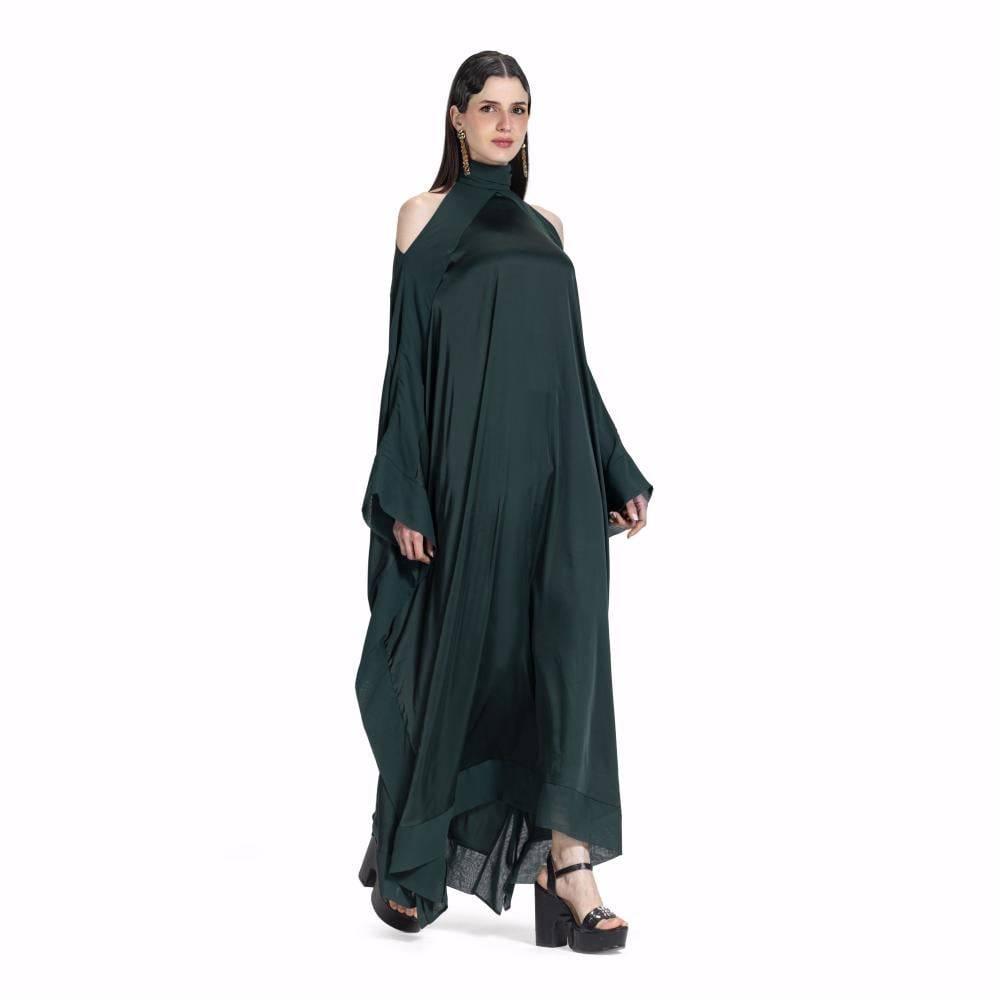 Maison Ein Signature Draped Maxi Dress
