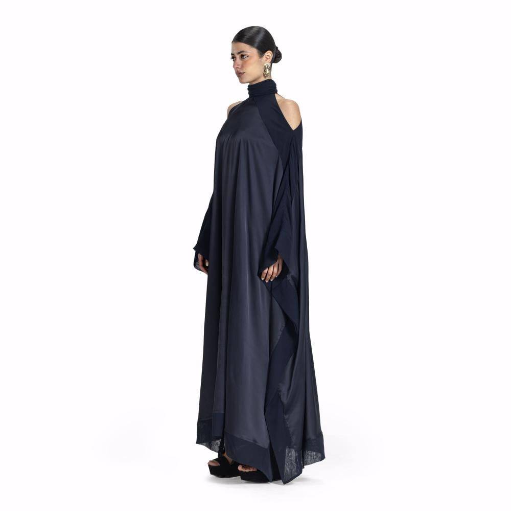Maison Ein Signature Draped Maxi Dress