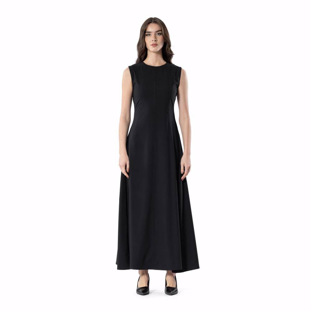 Subtle Seam Flow – BLACK