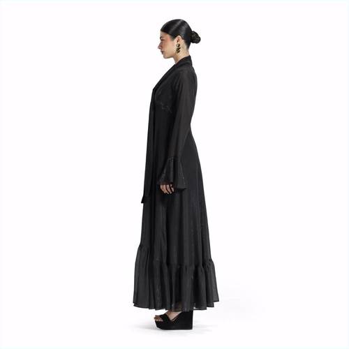 Maison Ein Shimmer Chiffon Lined Maxi Dress 3