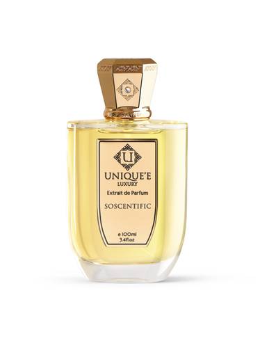 Soscentific Unique'e luxury 100ml extrait de parfum