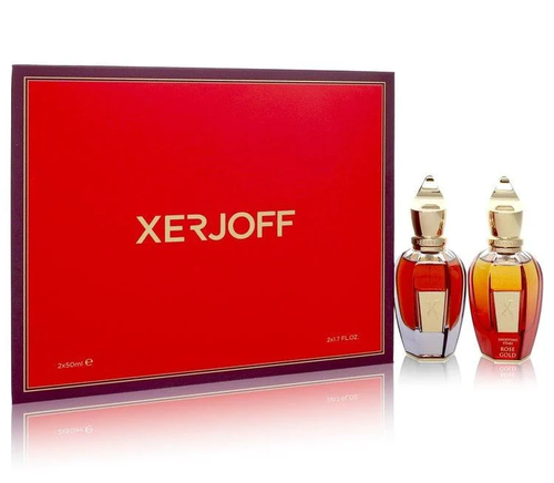 Amber gold & Rose gold Xerjoff  set