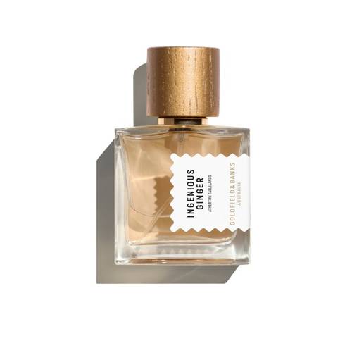 Ingenious ginger Goldfield & banks australia 50ml eau de parfum