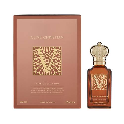 V for Men Amber Fougere With Smoky Vetiver Clive Christian for men 50ml eau de parfum