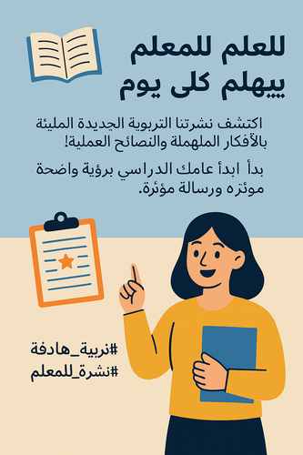 نشرة تربوية -أنواع  الاستراتيجيات 