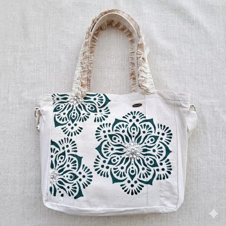 Green Damask