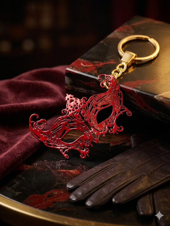 Venice Mask Keychain