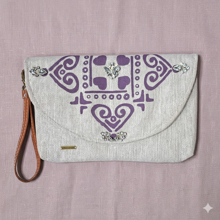 Purple Damask