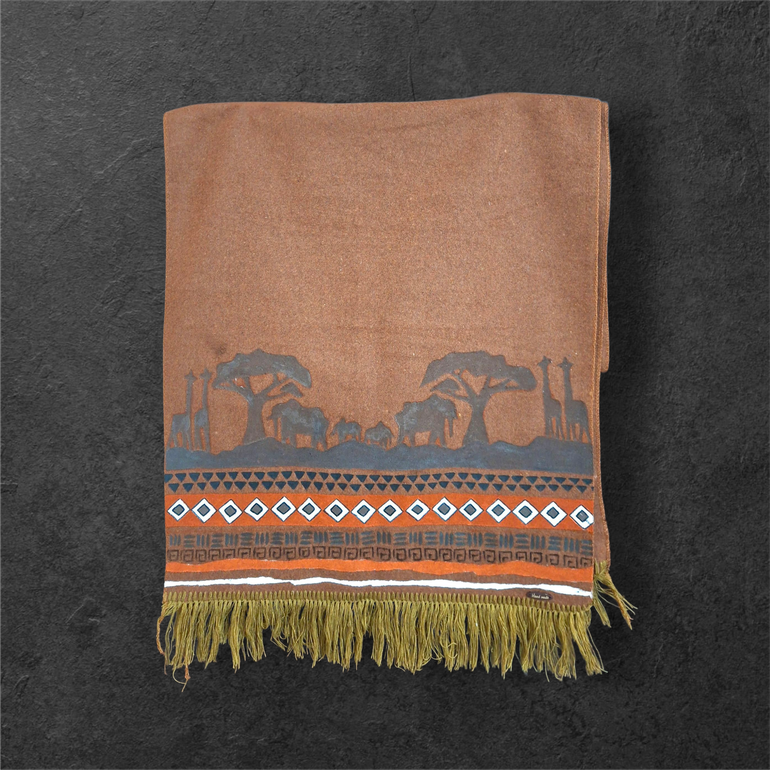 African Strip Shawl