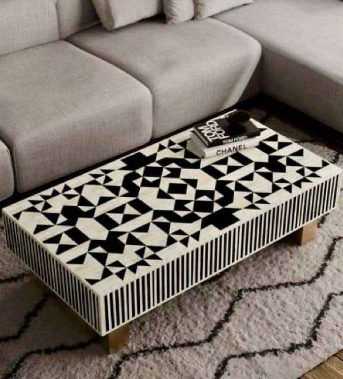  Coffee Table -Mother of Pearl & Resin 