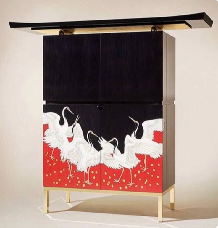 BAR CHEST CABINET 