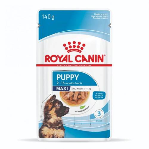 Royal Canin رويال كانين طعام رطب للجراء ذات الحجم الكبير 140ج